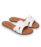 Klapki damskie Abloom LS-89092 Białe