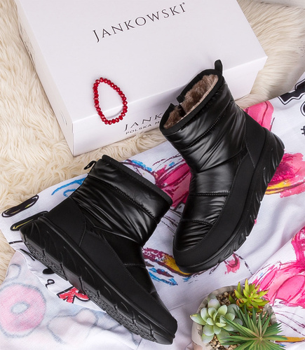 Śniegowce damskie Jankowski JK/B-3-404 Czarne