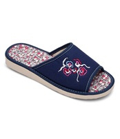 Kapcie damskie Natural Style NS-602 Granatowe