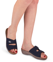 Klapki damskie Inblu PL-29 Granatowe