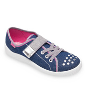 Trampki dziecięce Befado 251Y109 Jeansowe