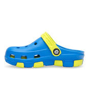 Klapki dziecięce Realpaks F-401 Niebiesko-Zielone