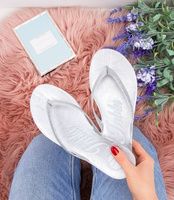 Japonki damskie Inblu ME-40 Srebrne