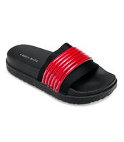 Klapki damskie Laura Mode WL035 Czerwone