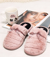 Kapcie damskie Natural Style NS-260 Różowe