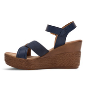 Sandałki damskie Skotnicki S-3/4021 Granatowe