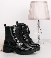 Botki damskie Sixth Sens JW72-1Czarne