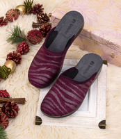 Kapcie damskie Inblu 5D-22 Śliwkowe