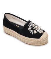 Espadryle damskie Sixth Sens 888-60 Czarne