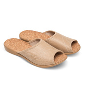 Klapki damskie Befado 254D094 Beżowe