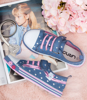 Trampki dziecięce Lano FG15 Jeansowe