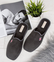 Kapcie męskie Natural Style NS-401 Szare