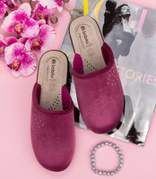 Kapcie damskie Inblu CF-31 Śliwkowe