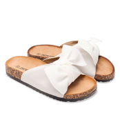 Klapki damskie Shoesita KS-9039 Białe