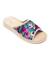 Kapcie damskie Natural Style NS-039 Niebieskie