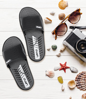 Klapki młodzieżowe basenowe Lano KL-3/6168-X3 Black/Black