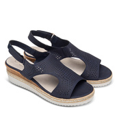 Sandałki damskie Skotnicki S-3-0516 Granatowe