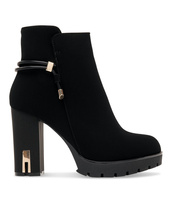 Botki damskie Sixth Sens C633 Czarne