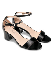 Sandałki damskie Laura Mode QL-159 Czarne