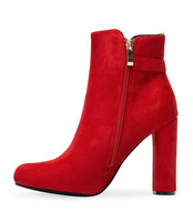 Botki damskie Bello Star B8818 Czerwone