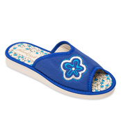Kapcie damskie Natural Style NS-009 Niebieskie