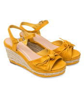 Sandałki damskie Belle Women 1819 Żółte