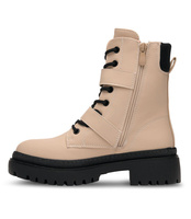 Botki damskie Sixth Sens JW132 Beżowe