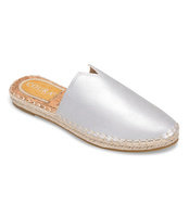 Klapki damskie Coura 7828 Srebrne