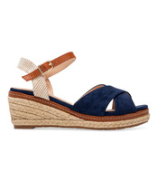 Sandałki damskie Sixth Sens FG11 Granatowe