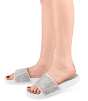 Klapki damskie Girlhood DA-18 Białe