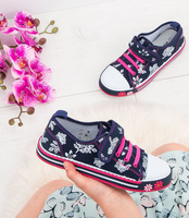 Trampki dziecięce Underline 8C181104 Granatowe