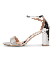 Sandałki damskie Style Shoes 6866 Srebrne