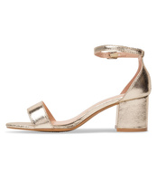 Sandałki damskie Laura Mode QL-159 Złote