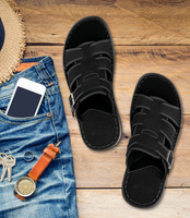 Klapki męskie American Club CY06-19 Czarne