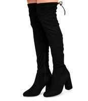 Kozaki damskie Laura Mode JKD-89 Czarne