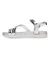 Sandałki damskie Sixth Sens H65 Srebrne