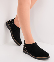 Botki damskie Foreverfolie LX157 Czarne