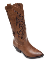 Kowbojki damskie Laura Mode Y-058 Brązowe