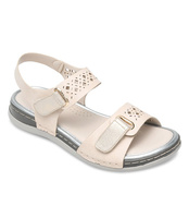 Sandałki damskie Skotnicki S-3-6019 Beżowe