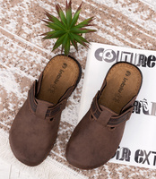 Klapki męskie Inblu DT-16 Brązowe