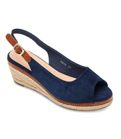 Sandałki damskie Sixth Sens FG10 Granatowe