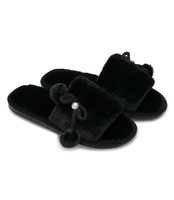 Kapcie damskie Lano K-3/G13 Czarne