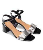 Sandałki damskie Laura Messi 1963 Czarne