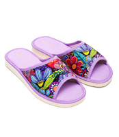 Kapcie damskie Natural Style NS-048 Fioletowe
