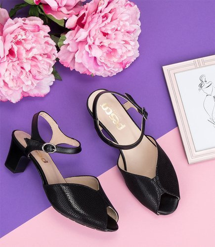 Sandały damskie Pesco 2031 Czarne