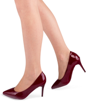 Czółenka damskie Sixth Sens X-67 Bordowe