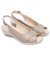 Sandały damskie Pesco 1538 Beżowe