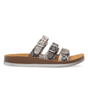 Klapki damskie Super Mode 1655 Szare