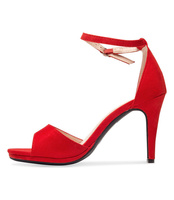 Sandałki damskie Laura Mode QL-128 Czerwone