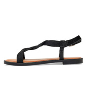 Sandałki damskie Laura Mode WL046 Czarne